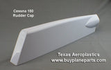 Cessna 150 Rudder Cap (1966 - 74) 26 - 0431013 - 1 - 80A, 0431013 - 1 - Texas Aeroplastics