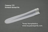 Cessna 172 Dorsal Fin Tip Forward, (1972 - 1986)(includes 172R and 172S models) 28 - 16 - 80A, 0531020 - 1 - Texas Aeroplastics