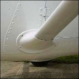 Cessna 172 Lift Strut Fairings 28 - 07 - 80A, 0522150 - 1, 0522150 - 2, 0523047 - 1, 0523047 - 2 - Texas Aeroplastics