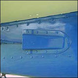 Cessna 172 Rudder Cable Exit Fairing (Right or Left) (1961 - 1986) 28 - 18 - 80A, 0530011 - 1, 0530011 - 2 - Texas Aeroplastics