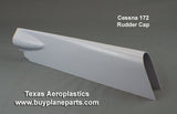 Cessna 172 Rudder Cap (1960 - 1968) 28 - 0531006 - 34 - 80A, 0531006 - 34 - Texas Aeroplastics