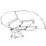 Cessna 172 Tube Steering Rod (Right); MC0543022 - 2 - 19A - 19A