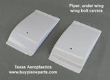 Piper Wing Bolt Covers, 60 - 63942 - 80A, 63942 - 01, 63042 - 00 - Texas Aeroplastics